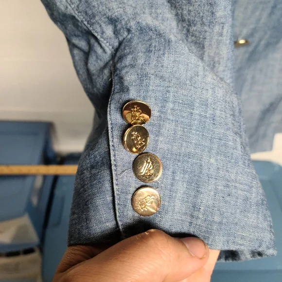 Ralph Lauren Chambre DBL Breasted Blazer - Picture 6 of 6